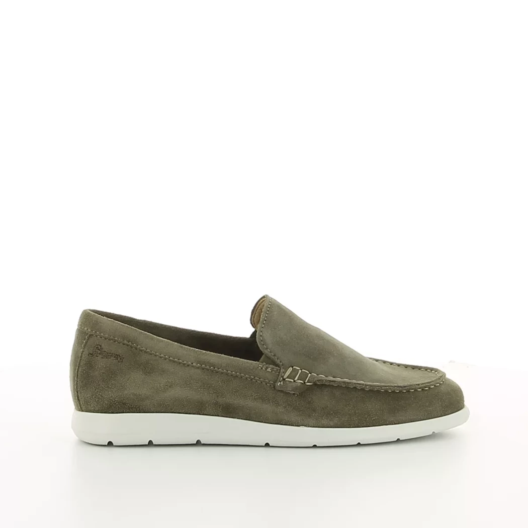 Image (2) de la chaussures Sioux - Mocassins Vert en Cuir nubuck