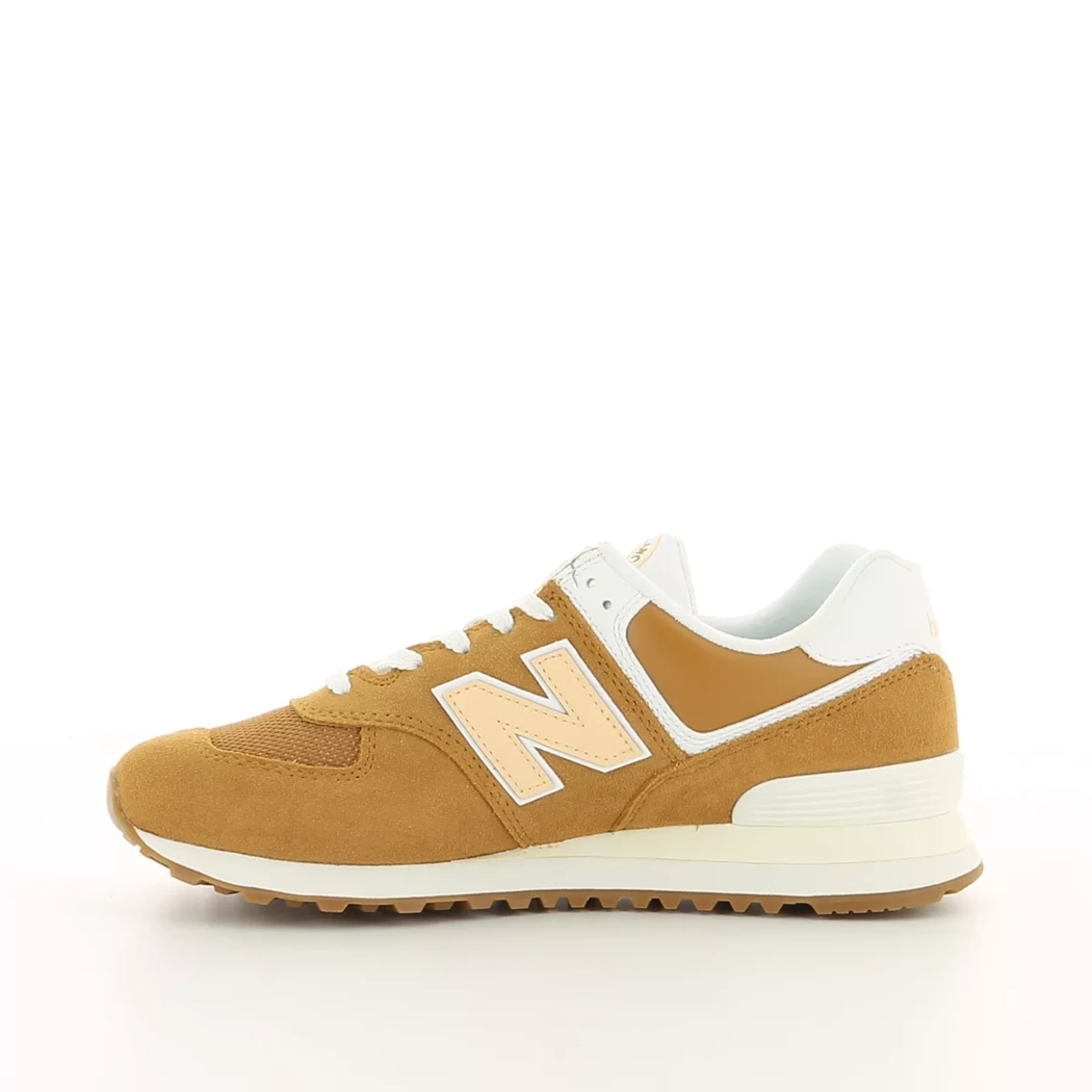 Image (4) de la chaussures New Balance - Baskets Cuir naturel / Cognac en Cuir nubuck Image (4) de la chaussures New Balance - Baskets Cuir naturel / Cognac en Cuir nubuck