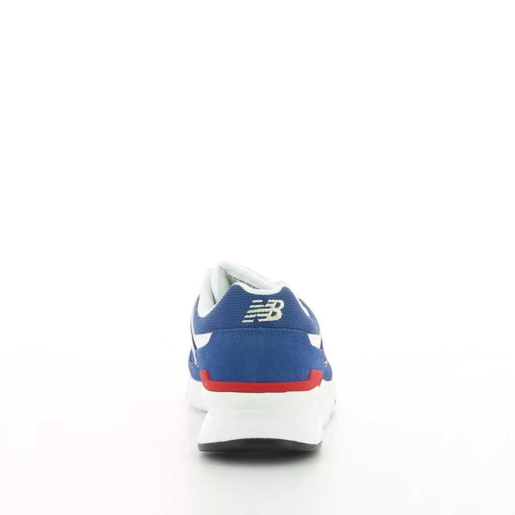 Image (3) de la chaussures New Balance - Baskets Bleu en Multi-Matières
