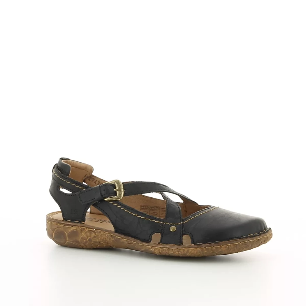 Image (1) de la chaussures Josef Seibel - Escarpins Noir en Cuir