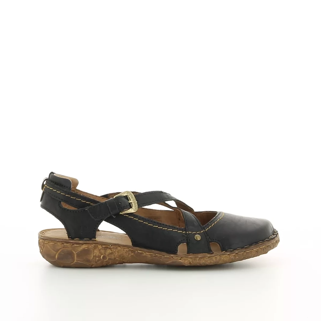 Image (2) de la chaussures Josef Seibel - Escarpins Noir en Cuir