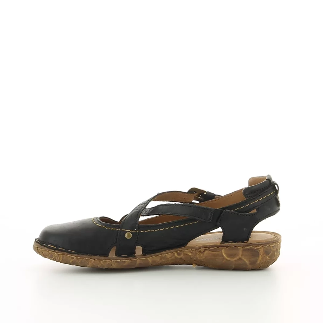 Image (4) de la chaussures Josef Seibel - Escarpins Noir en Cuir