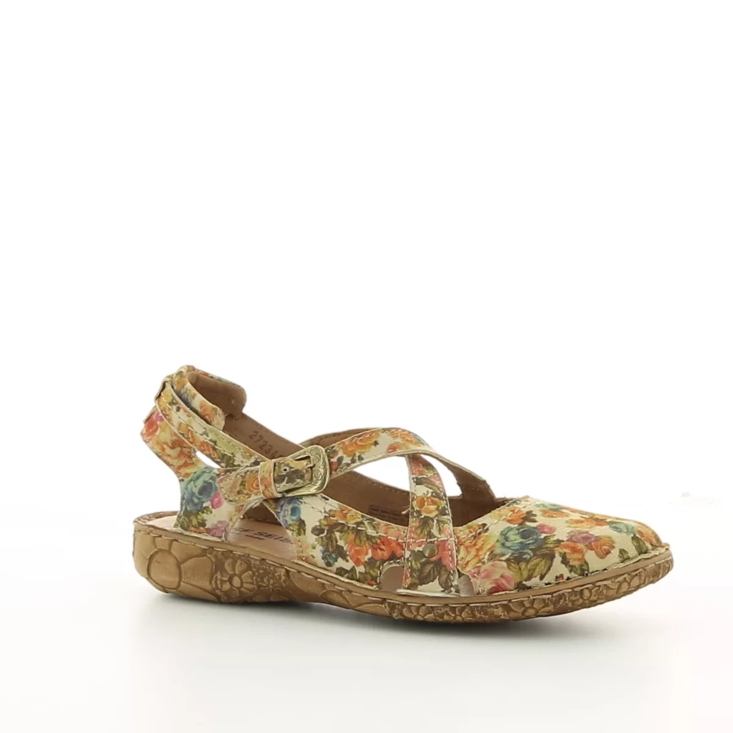Image (1) de la chaussures Josef Seibel - Escarpins Multicolore en Cuir nubuck