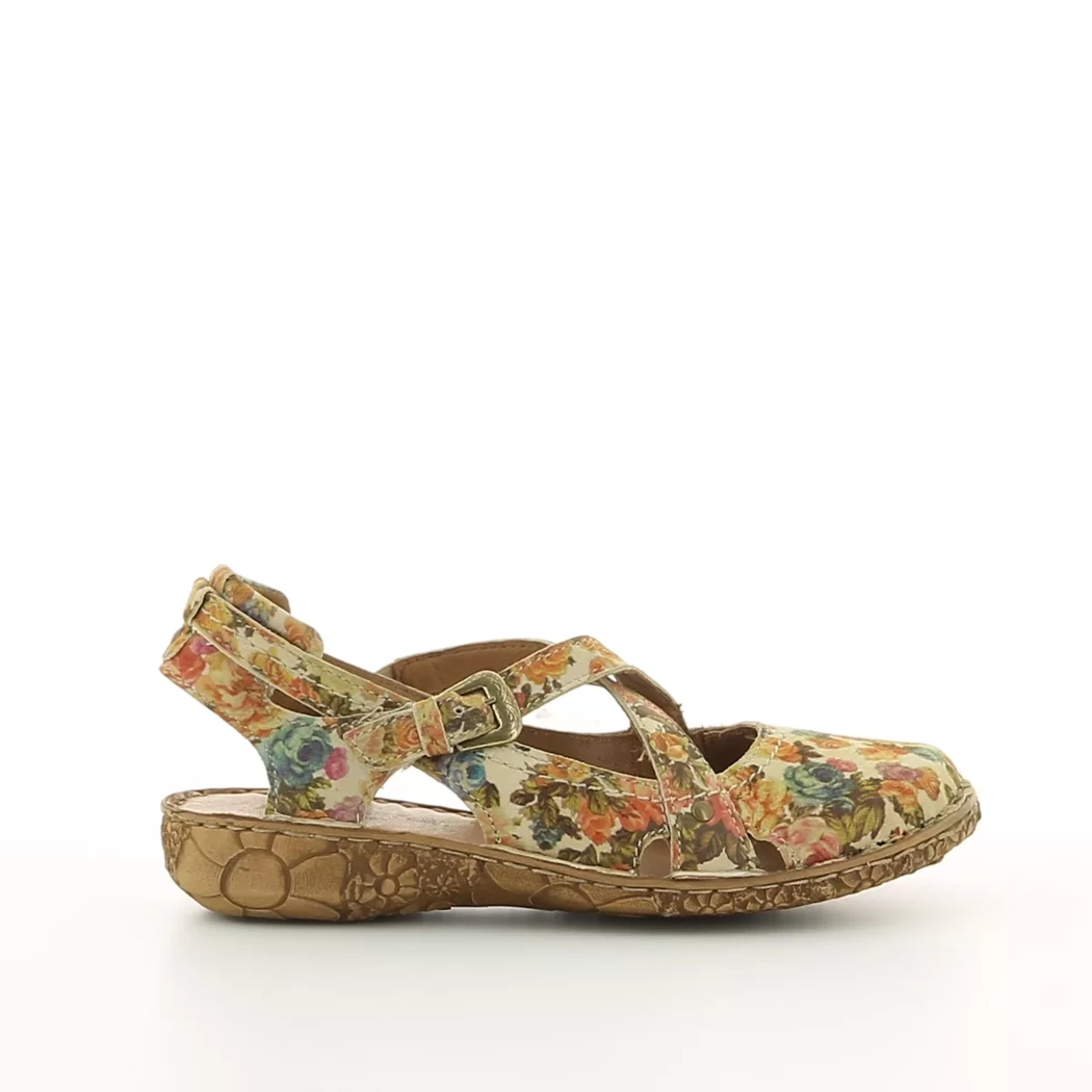 Image (2) de la chaussures Josef Seibel - Escarpins Multicolore en Cuir nubuck