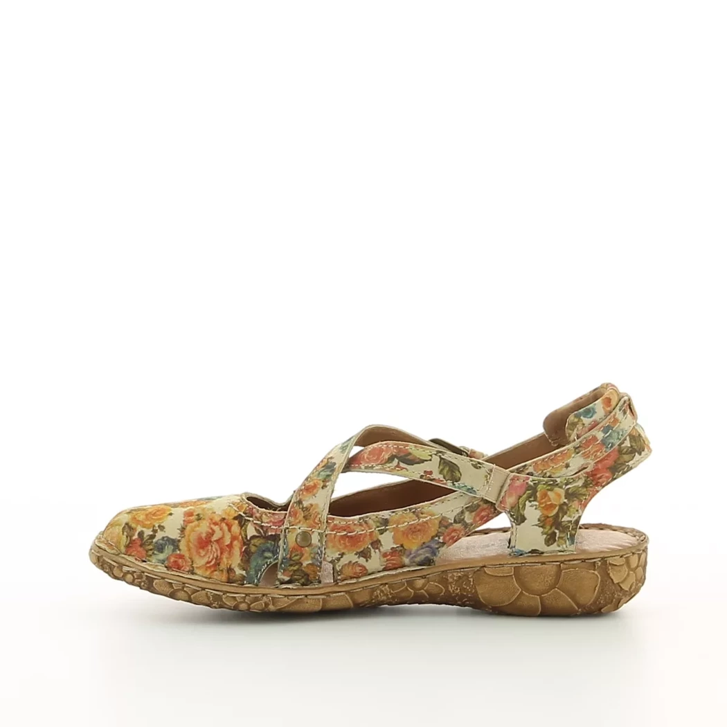 Image (4) de la chaussures Josef Seibel - Escarpins Multicolore en Cuir nubuck