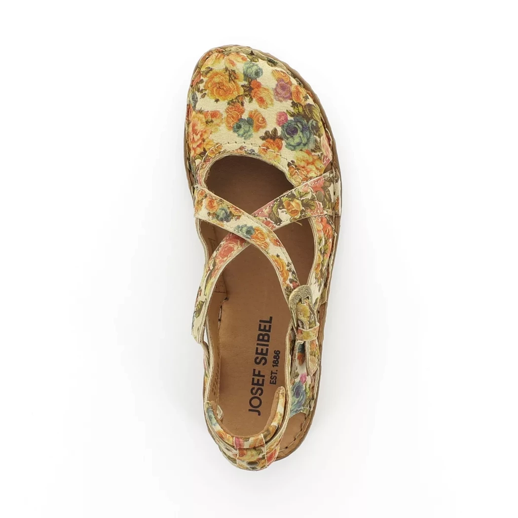 Image (6) de la chaussures Josef Seibel - Escarpins Multicolore en Cuir nubuck