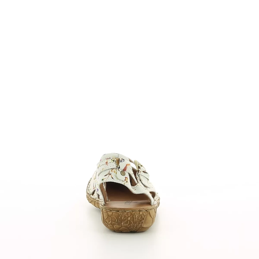 Image (3) de la chaussures Josef Seibel - Escarpins Blanc en Cuir