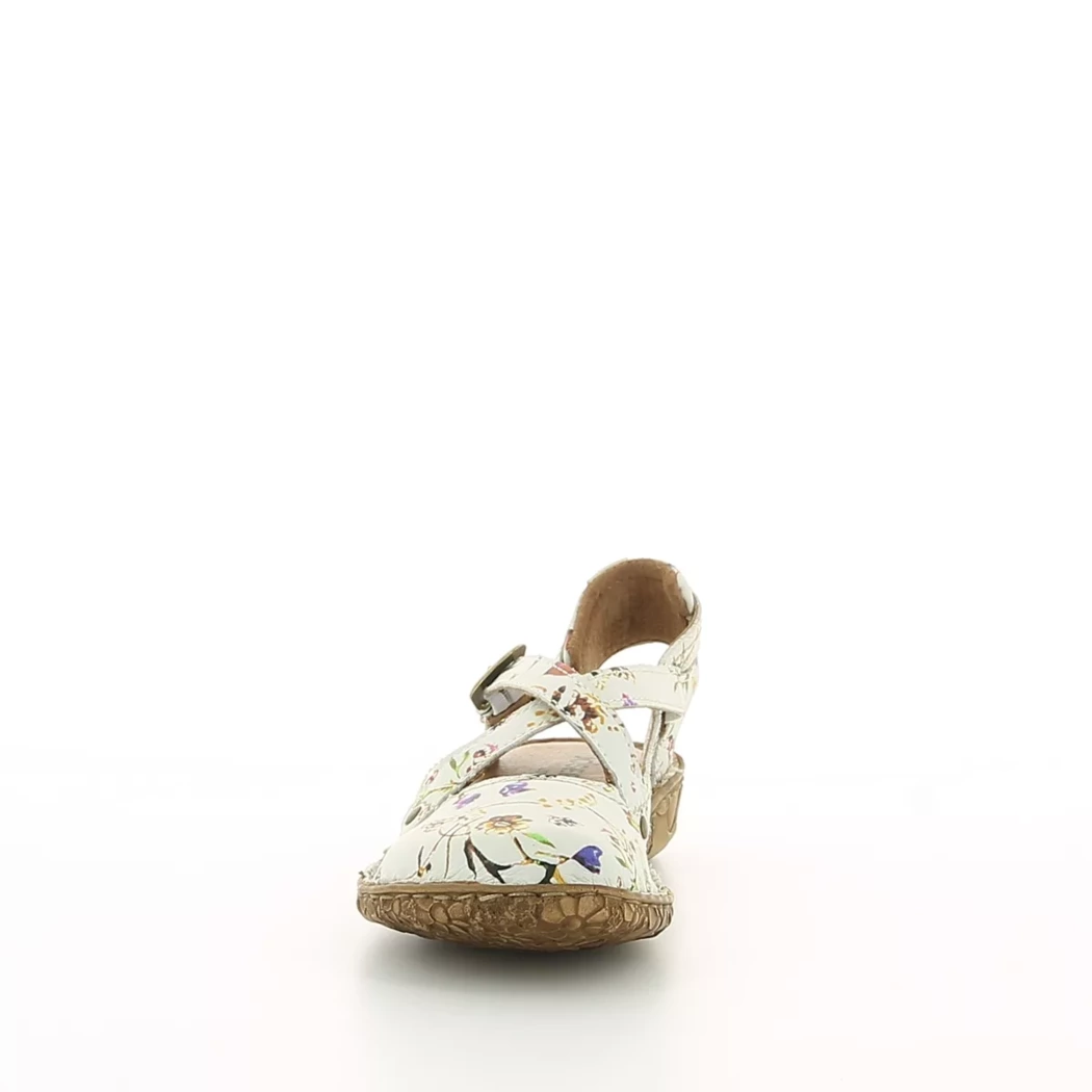 Image (5) de la chaussures Josef Seibel - Escarpins Blanc en Cuir