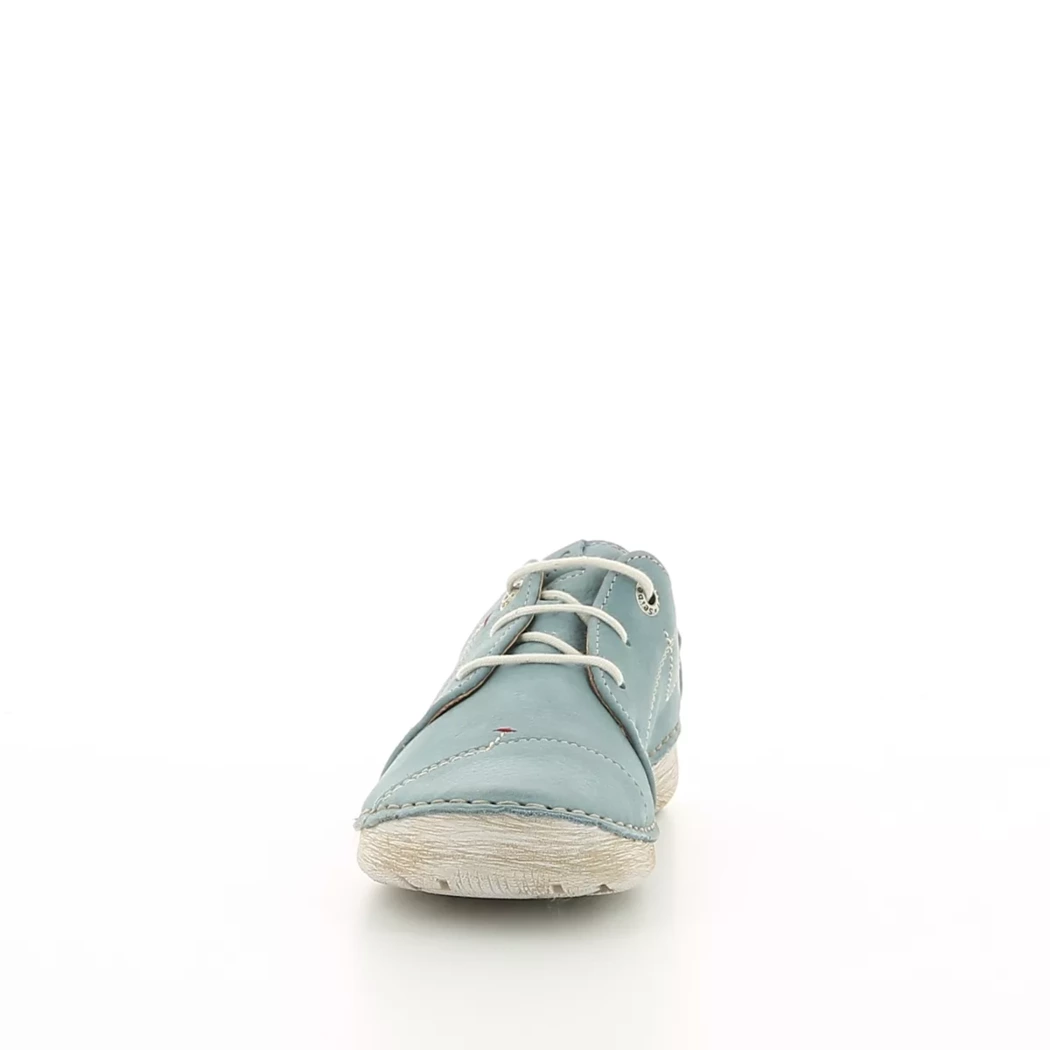 Image (5) de la chaussures Josef Seibel - Chaussures à lacets Bleu en Cuir nubuck