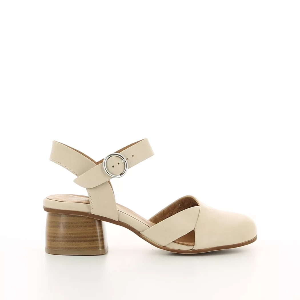 Image (2) de la chaussures Miz Mooz - Escarpins Beige en Cuir