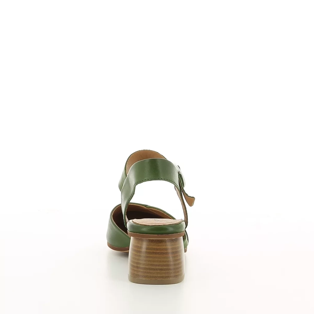 Image (3) de la chaussures Miz Mooz - Escarpins Vert en Cuir