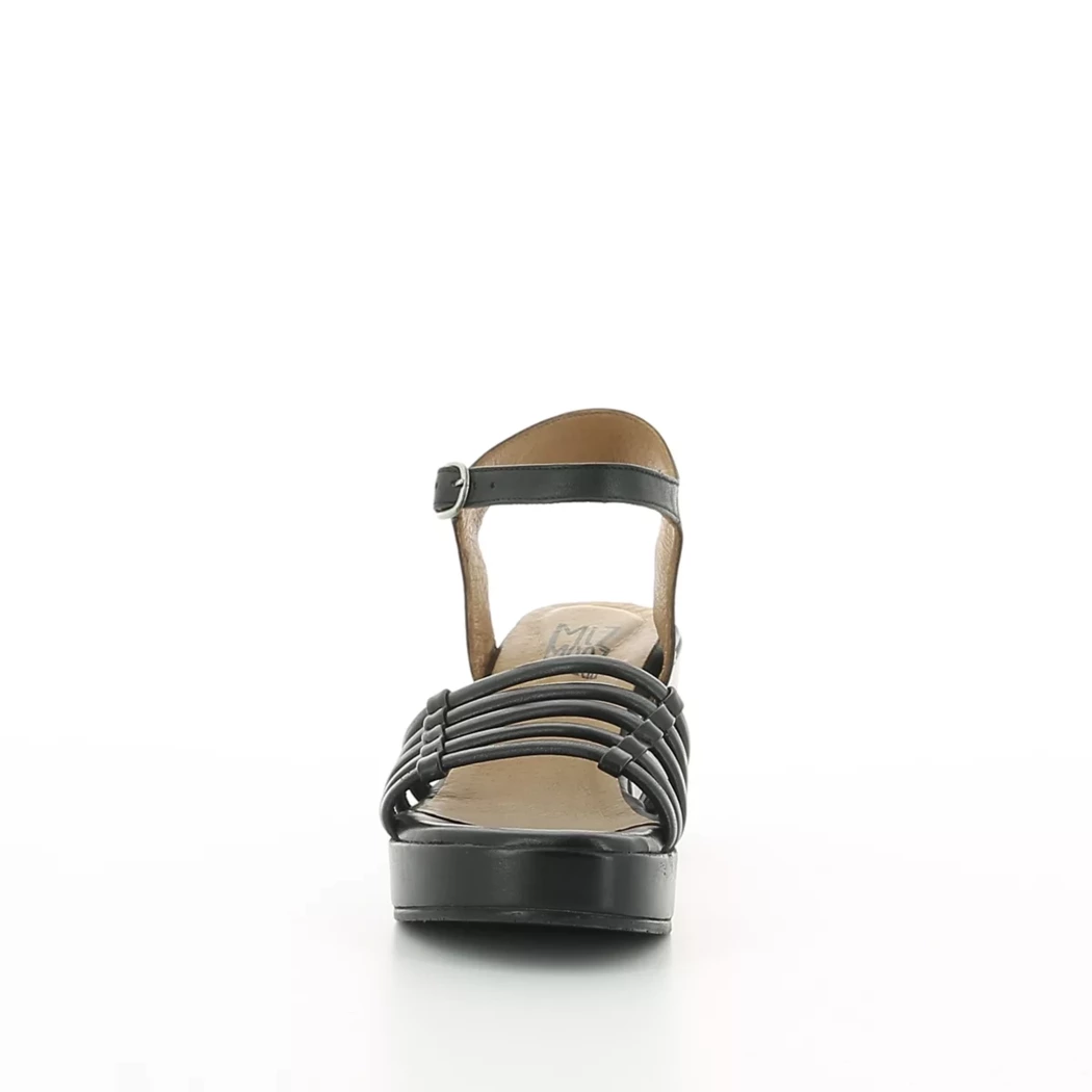 Image (5) de la chaussures Miz Mooz - Sandales et Nu-Pieds Noir en Cuir