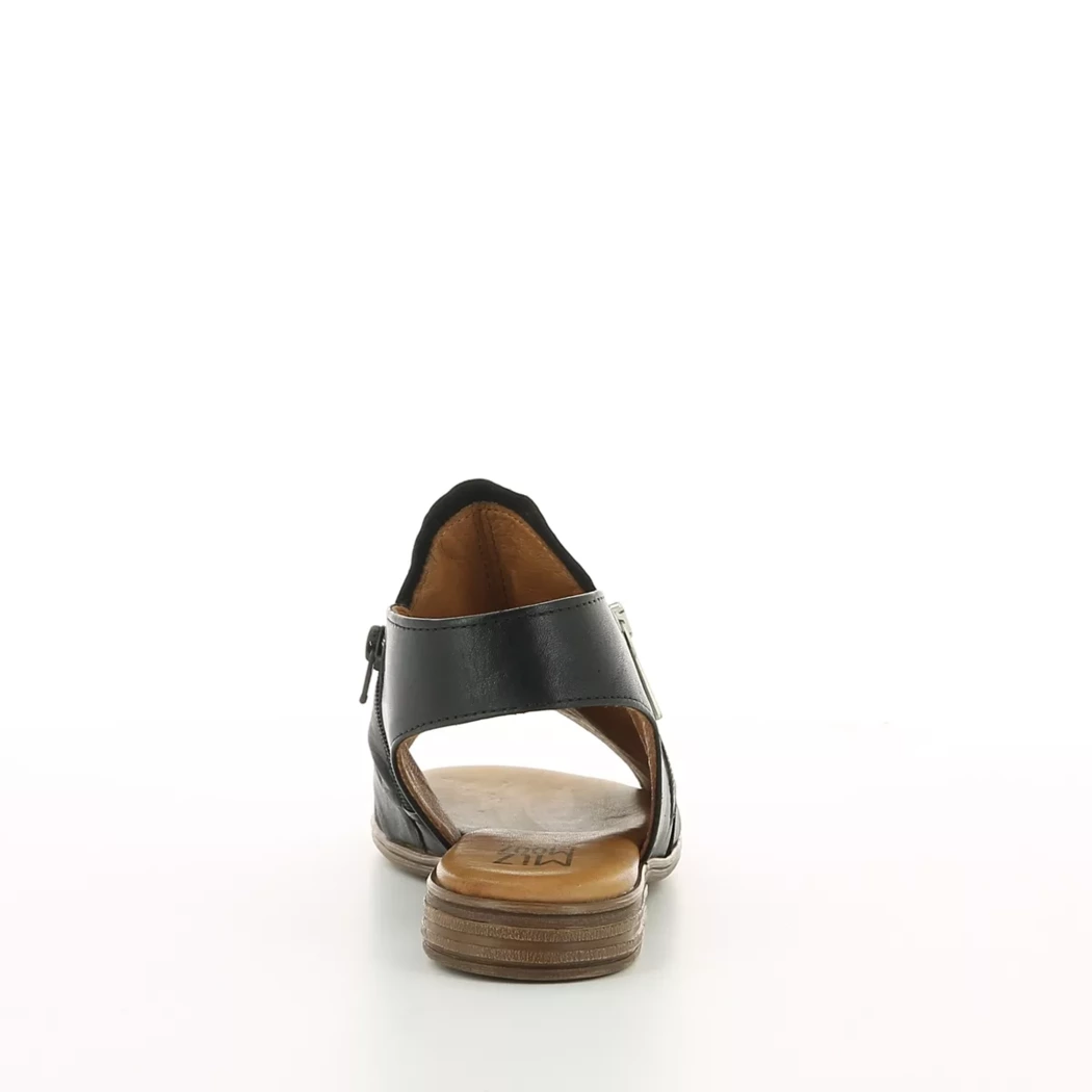 Image (3) de la chaussures Miz Mooz - Sandales et Nu-Pieds Noir en Cuir