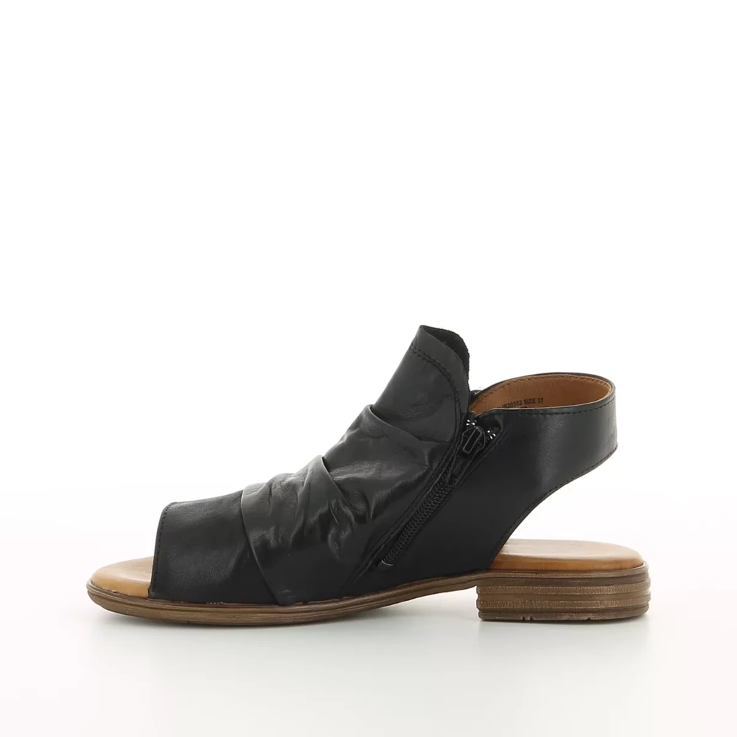 Image (4) de la chaussures Miz Mooz - Sandales et Nu-Pieds Noir en Cuir