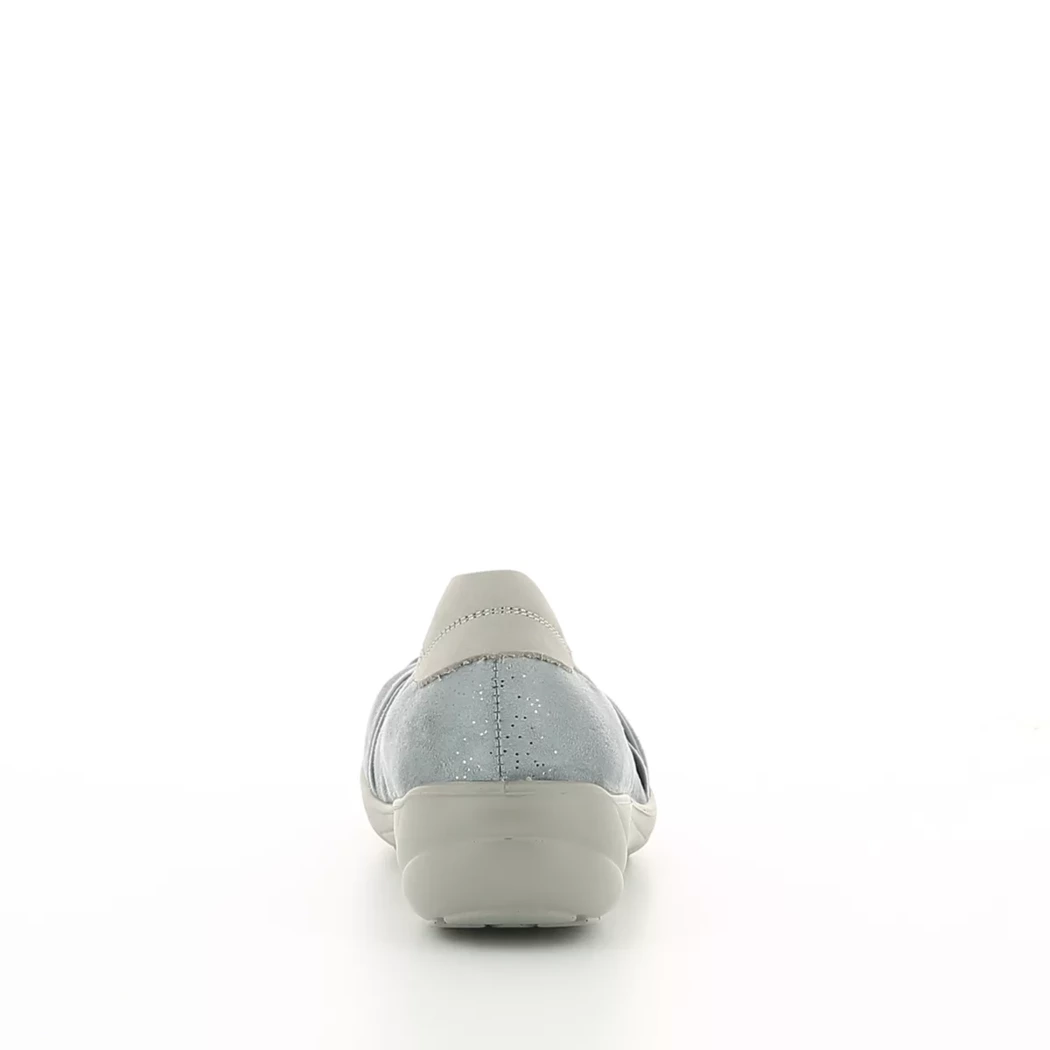 Image (3) de la chaussures G Comfort - Ballerines Bleu en Cuir nubuck