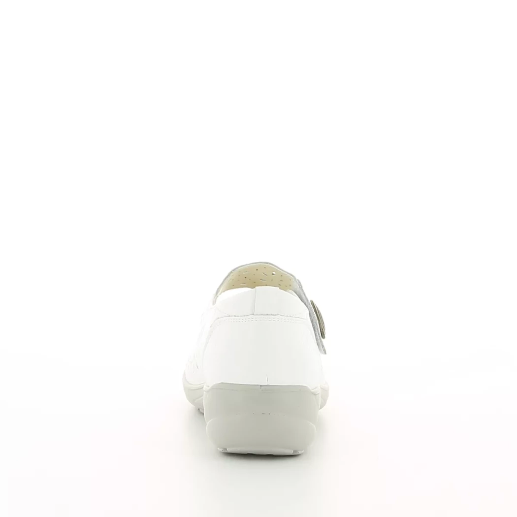 Image (3) de la chaussures G Comfort - Ballerines Blanc en Cuir