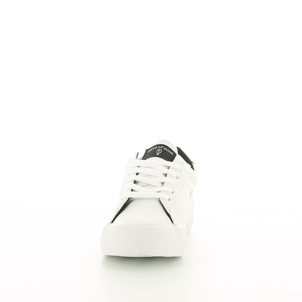 Image (5) de la chaussures Piece of mind - Baskets Blanc en Cuir synthétique
