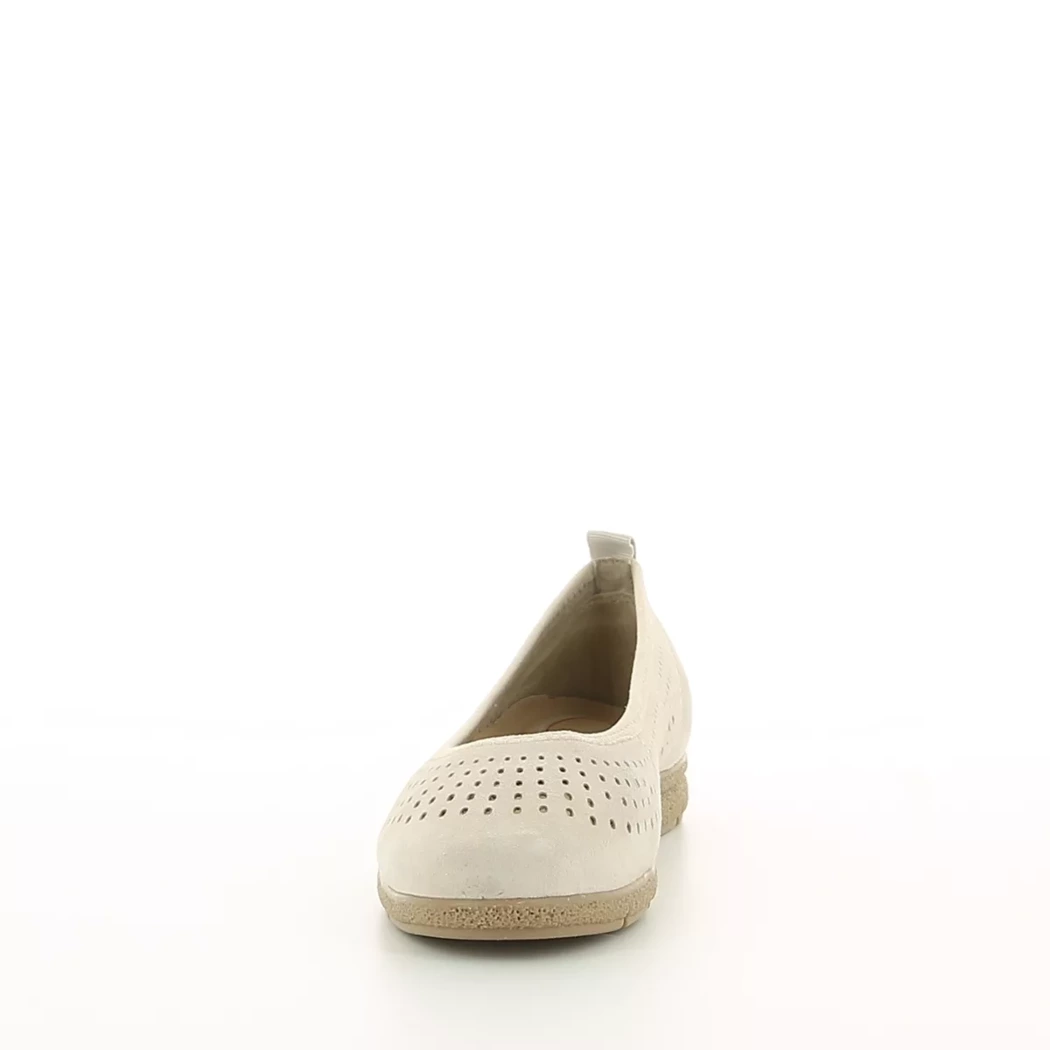 Image (5) de la chaussures Tamaris Comfort - Ballerines Beige en Cuir nubuck