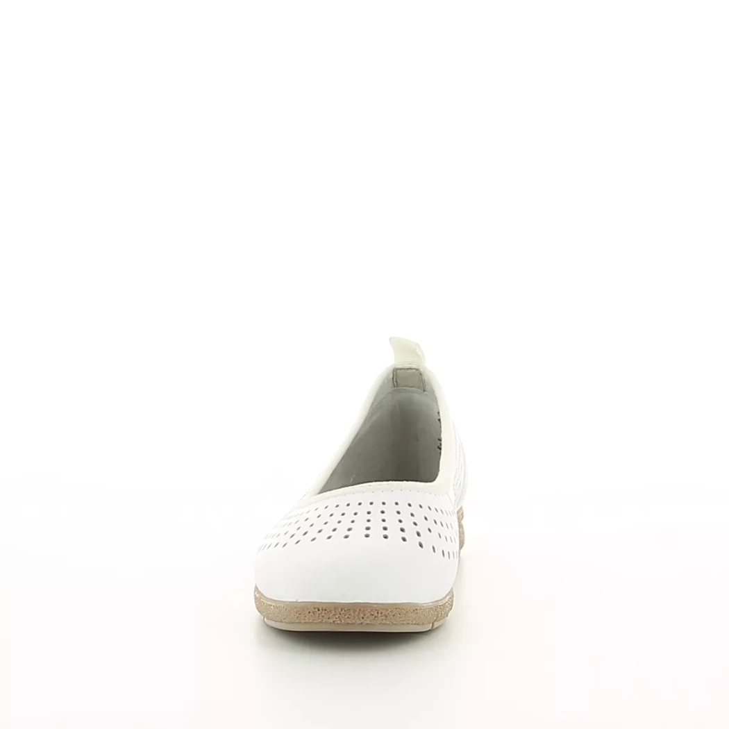 Image (5) de la chaussures Tamaris Comfort - Ballerines Blanc en Cuir