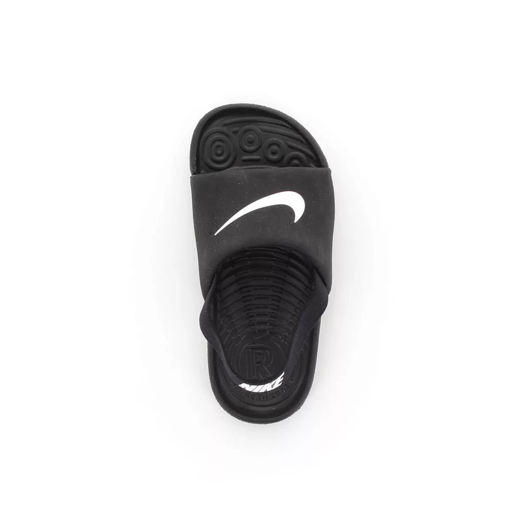 Image (6) de la chaussures Nike - Sandales et Nu-Pieds Noir en Caoutchouc