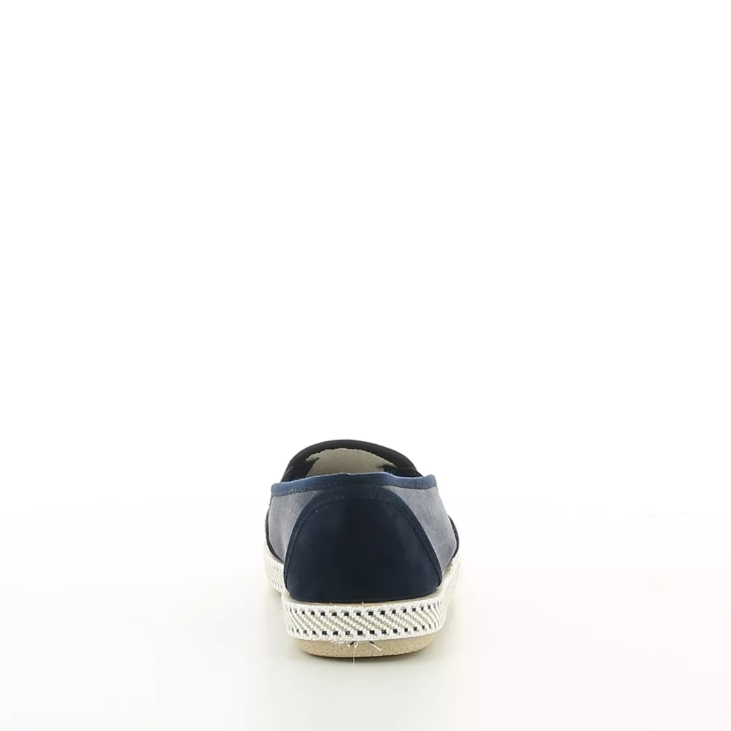 Image (3) de la chaussures Comfort Plus - Mocassins Bleu en Textile