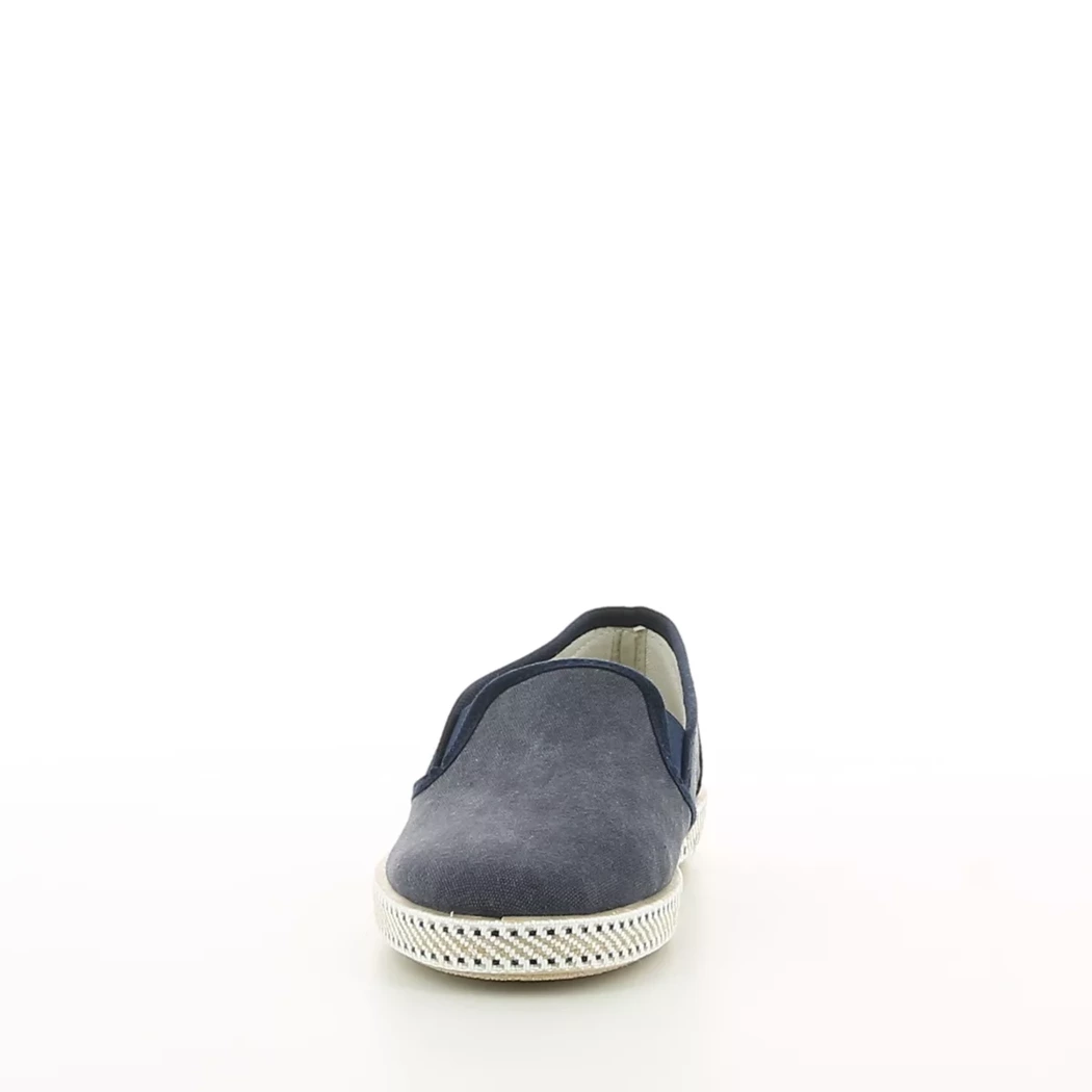 Image (5) de la chaussures Comfort Plus - Mocassins Bleu en Textile
