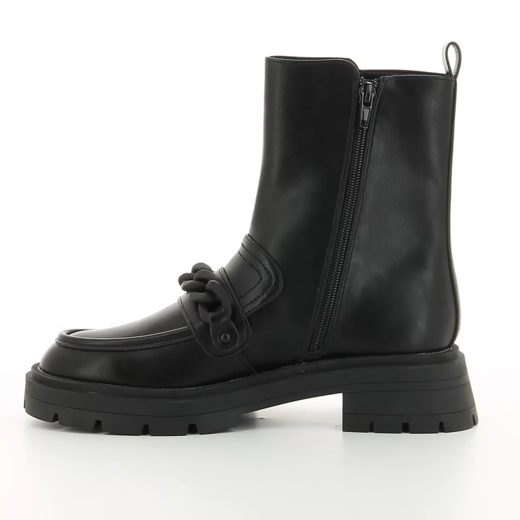 Image (4) de la chaussures Vanessa Wu - Boots Noir en Cuir