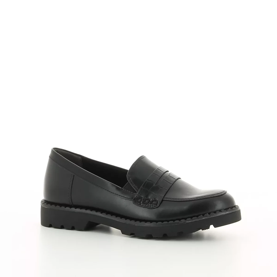 Image (1) de la chaussures Tamaris - Mocassins Noir en Cuir synthétique