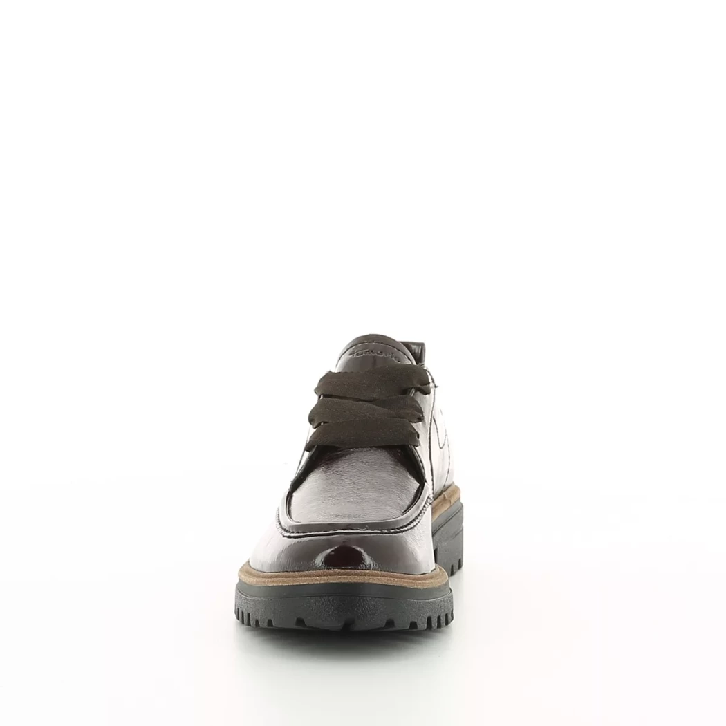 Image (5) de la chaussures Tamaris - Chaussures à lacets Marron en Cuir synthétique