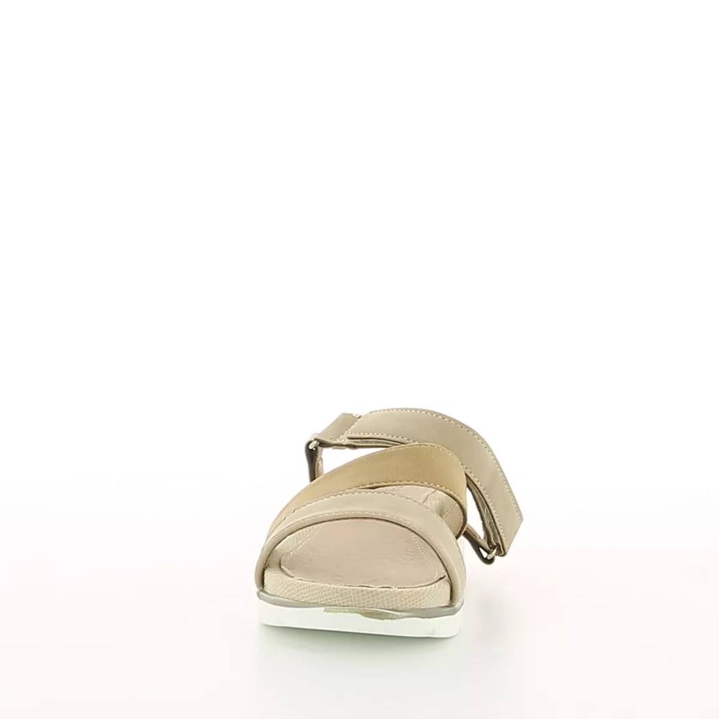 Image (5) de la chaussures Florence - Sandales et Nu-Pieds Beige en Cuir synthétique