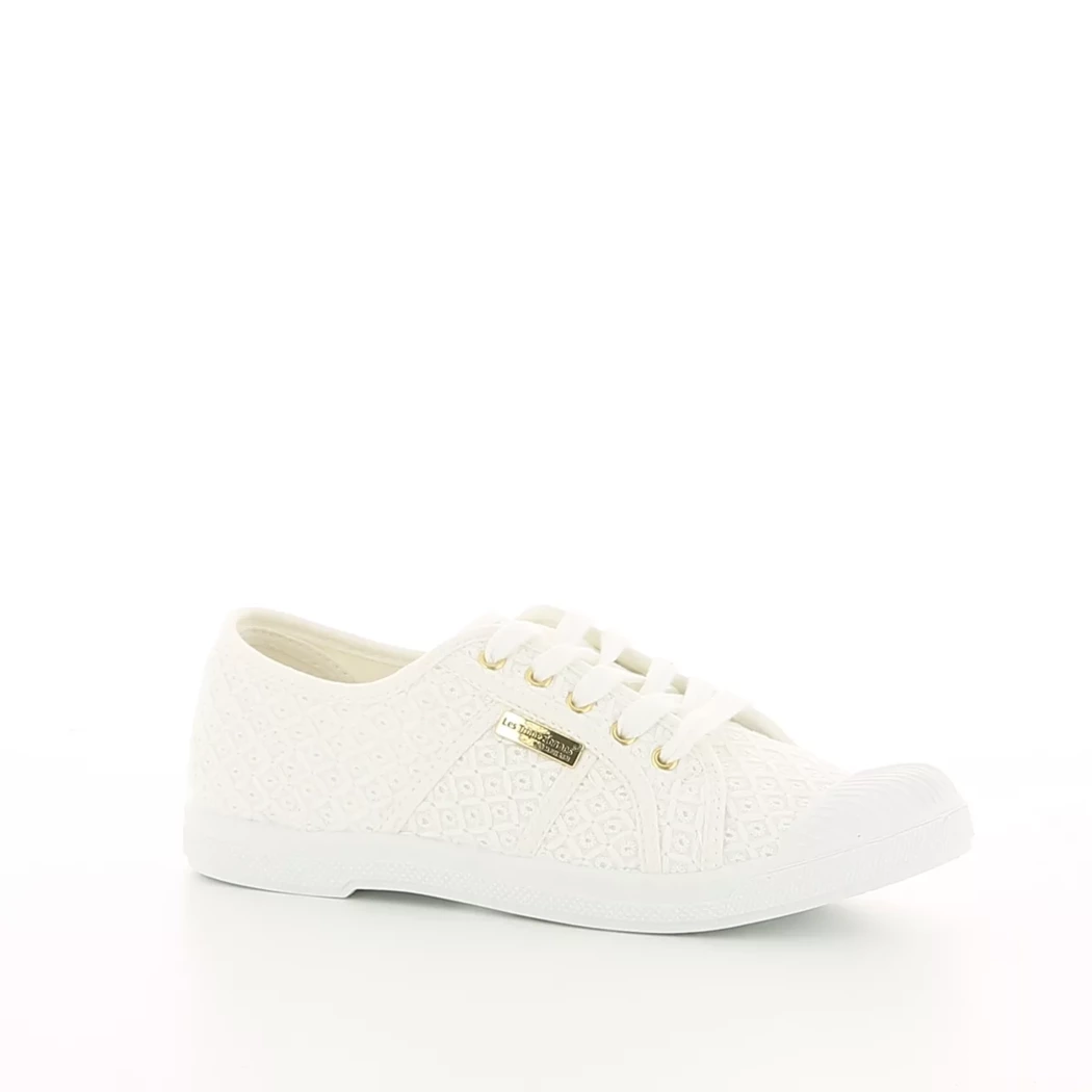 Image (1) de la chaussures Les Tropeziennes - Baskets Blanc en Textile