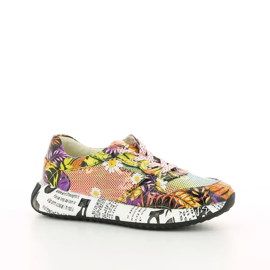 Image (1) de la chaussures Laura Vita - Baskets Multicolore en Cuir synthétique