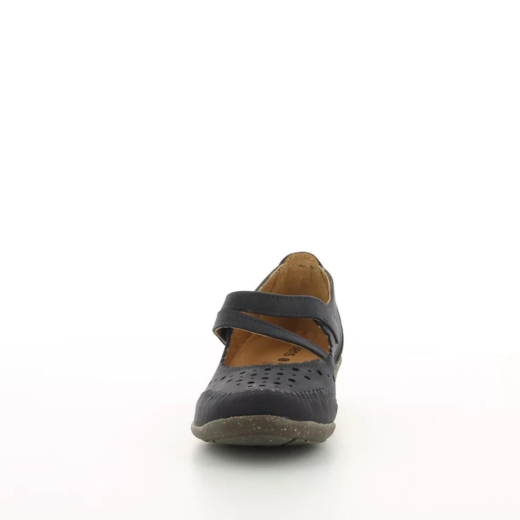 Image (5) de la chaussures Sens - Escarpins Bleu en Cuir nubuck
