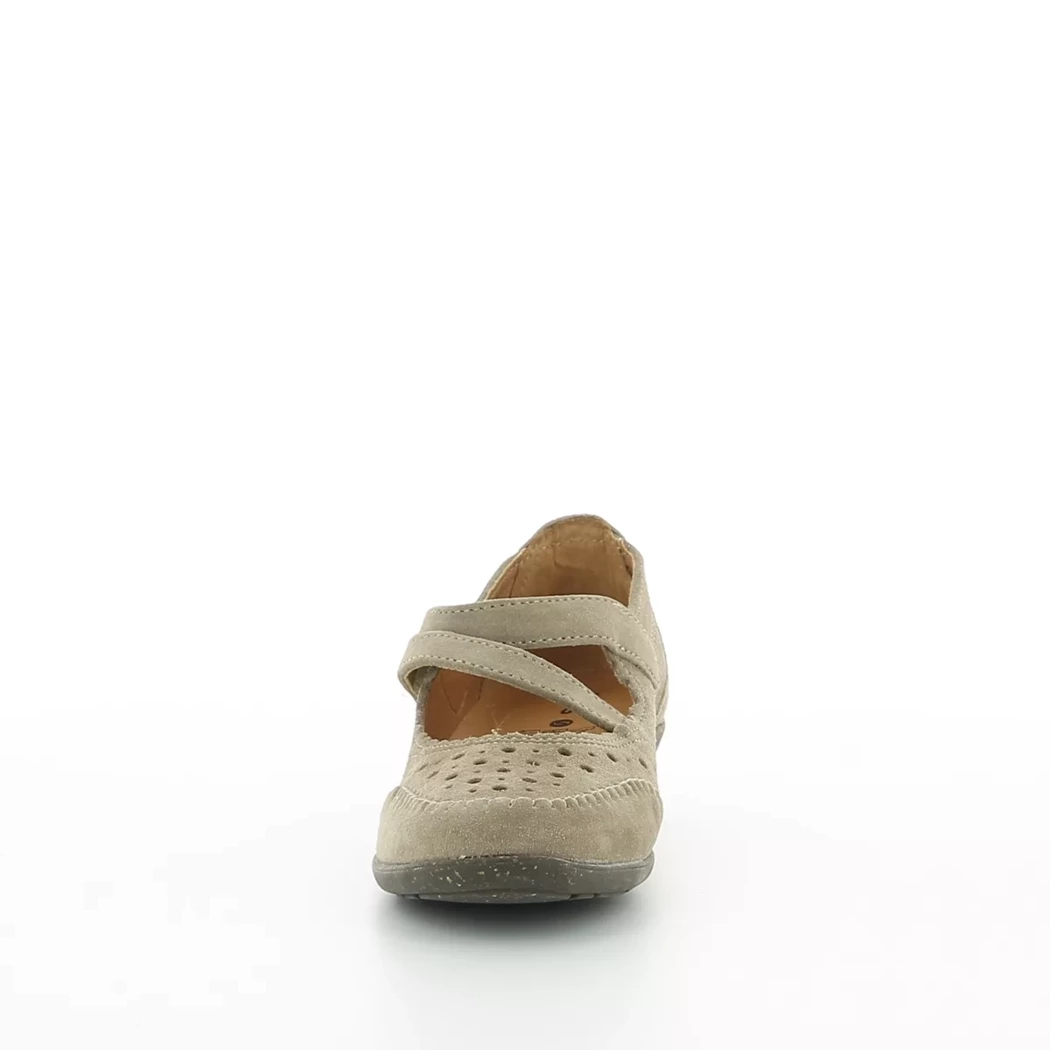 Image (5) de la chaussures Sens - Escarpins Taupe en Cuir nubuck
