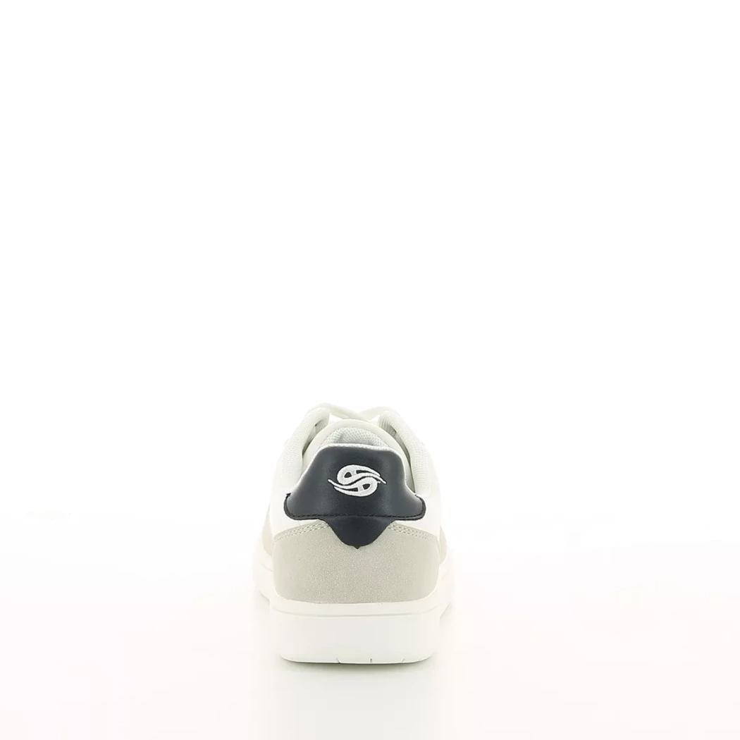 Image (3) de la chaussures Dockers - Baskets Blanc en Cuir synthétique