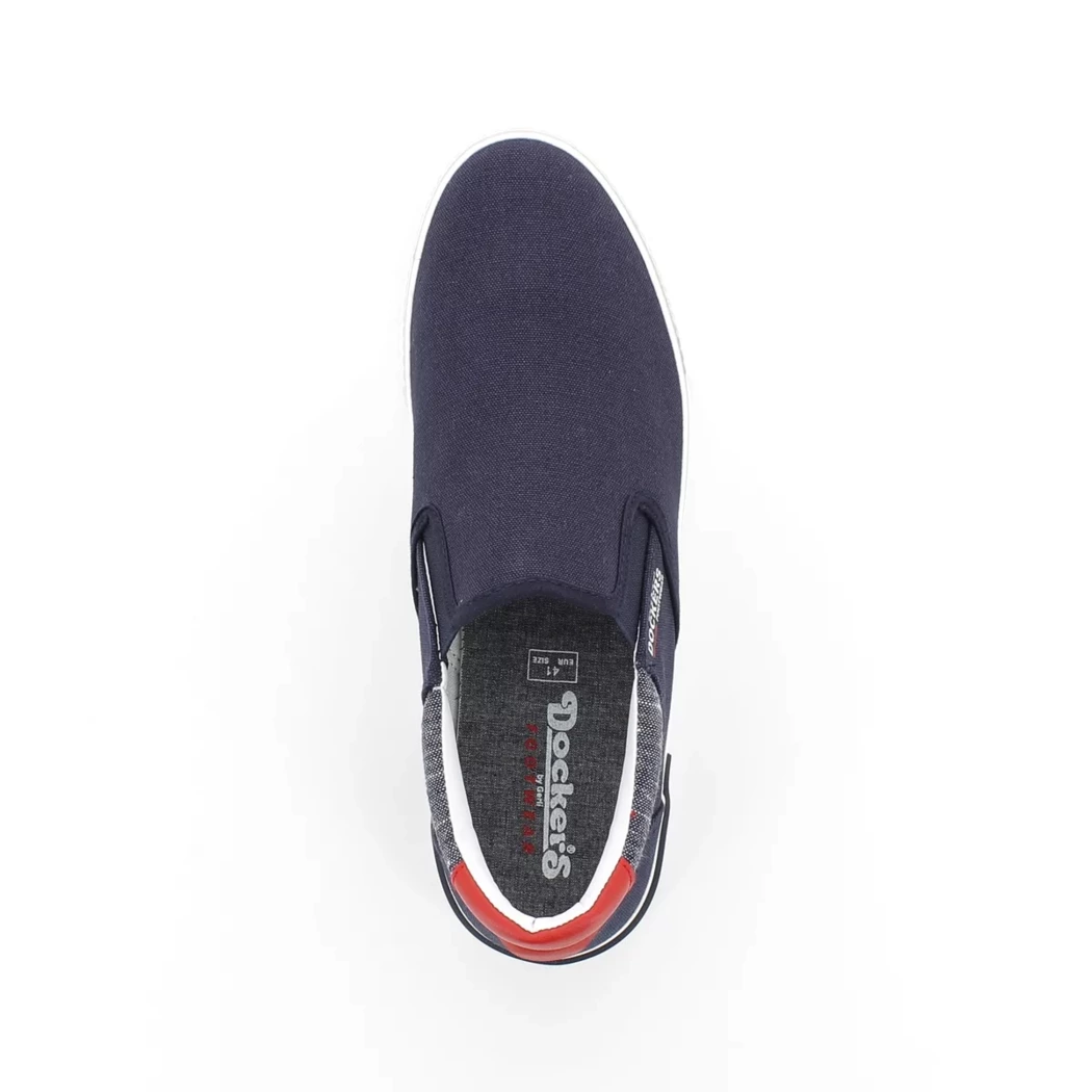 Image (6) de la chaussures Dockers - Baskets Bleu en Textile