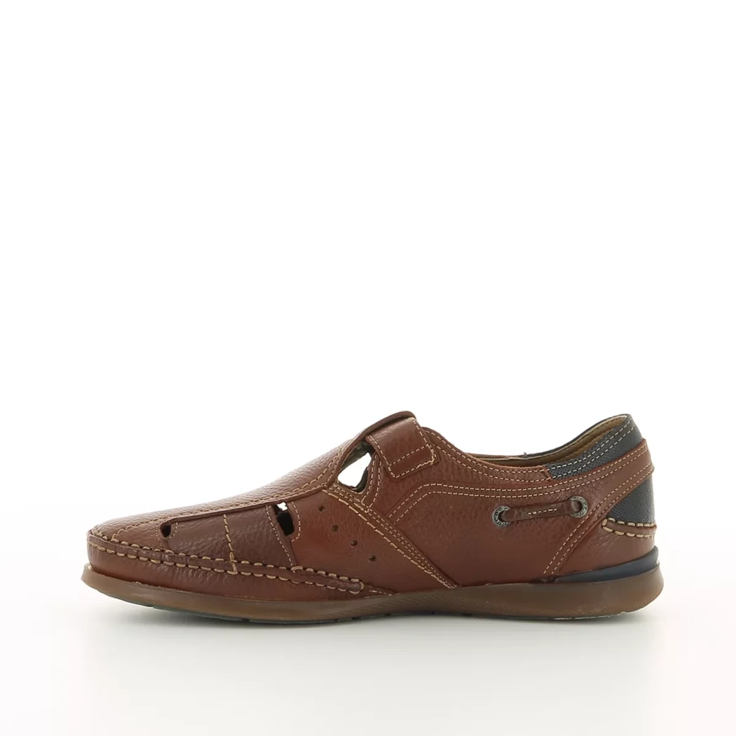 Image (4) de la chaussures Fluchos - Sandales et Nu-Pieds Cuir naturel / Cognac en Cuir