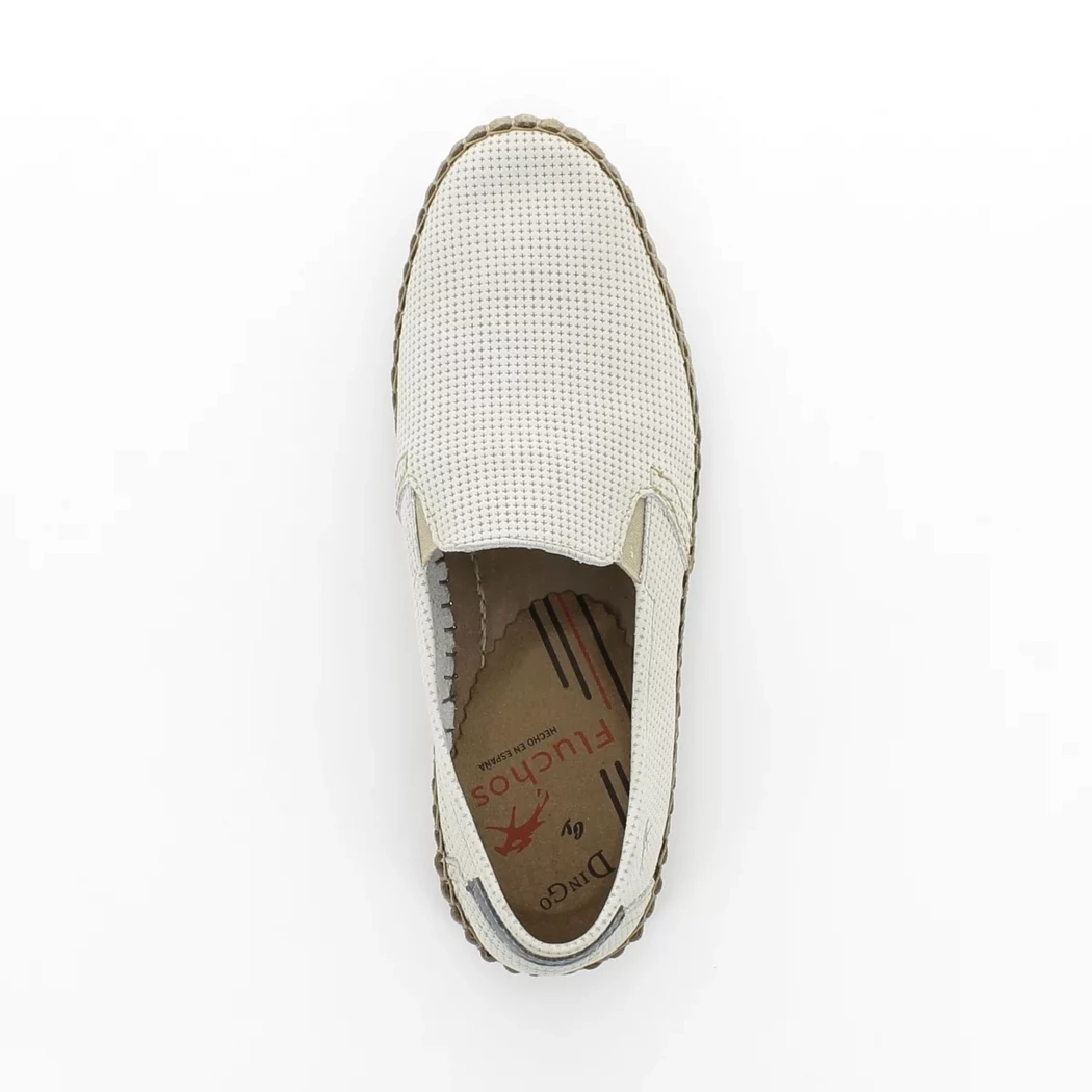 Image (6) de la chaussures Fluchos - Mocassins Blanc en Cuir