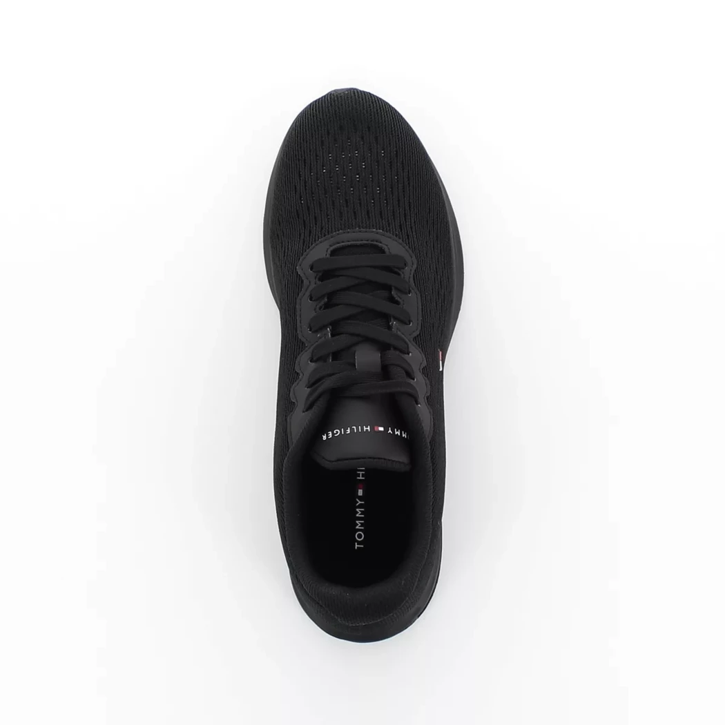 Image (6) de la chaussures Tommy Hilfiger - Baskets Noir en Textile