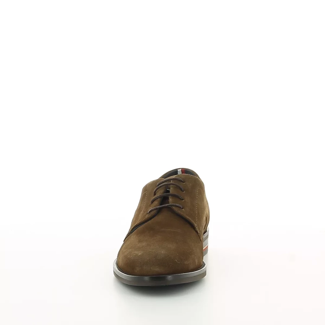 Image (5) de la chaussures Tommy Hilfiger - Chaussures à lacets Marron en Cuir nubuck