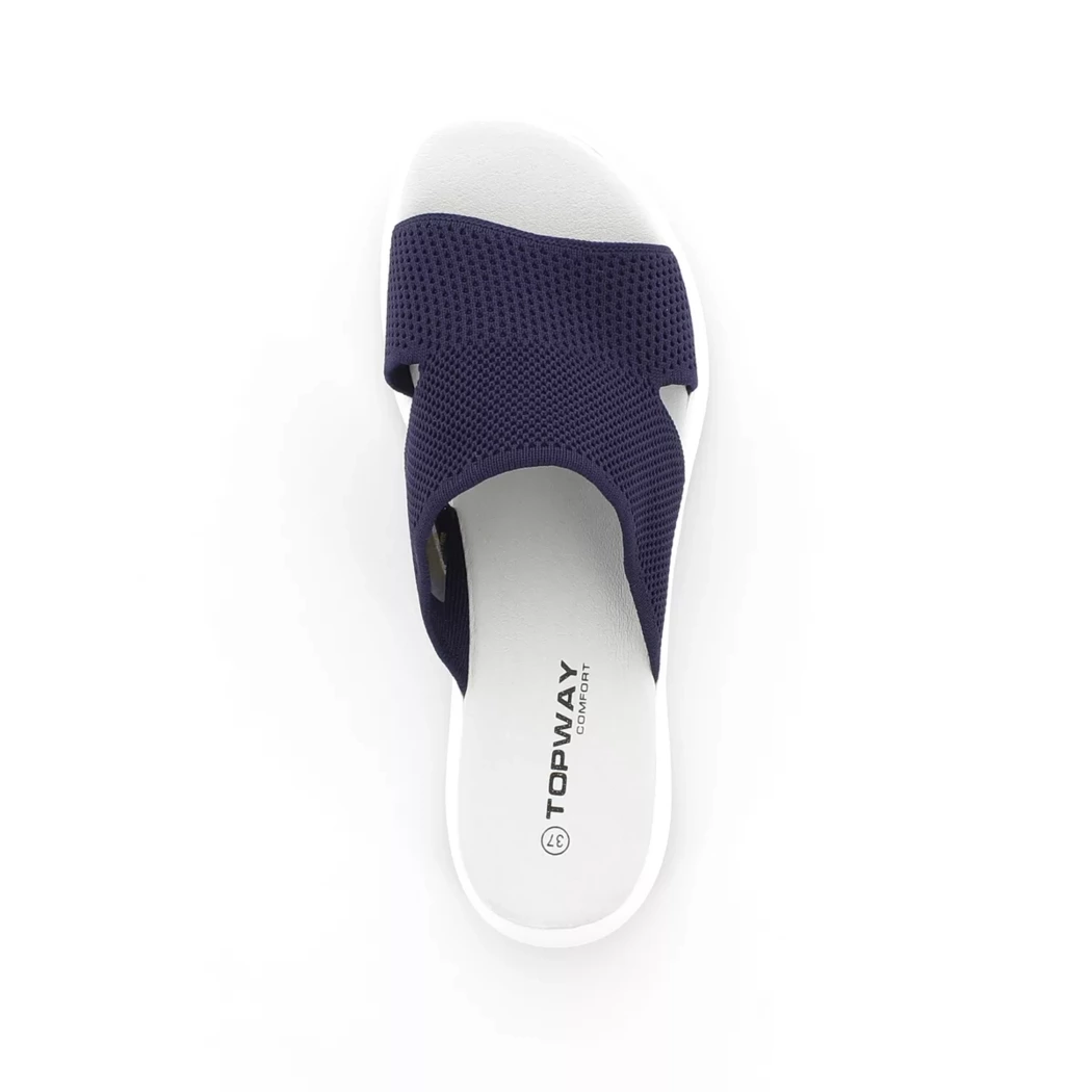 Image (6) de la chaussures Topway confort - Mules et Sabots Bleu en Nylon