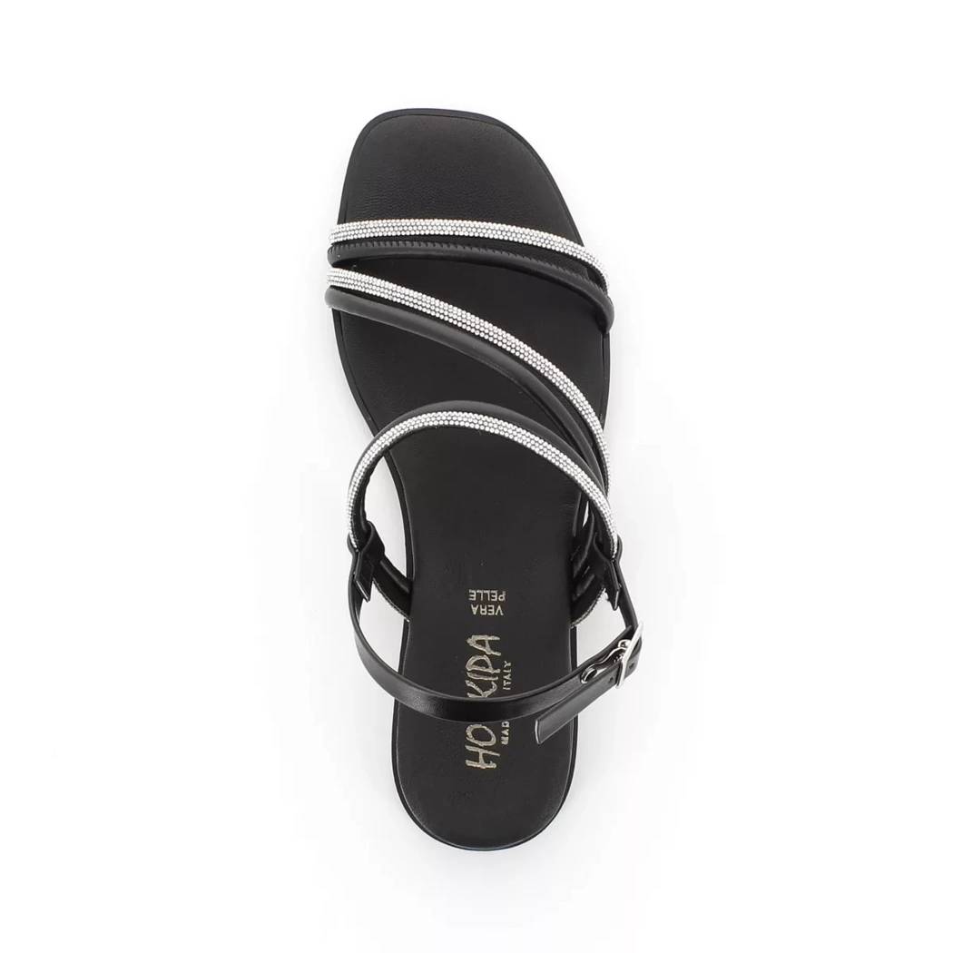 Image (6) de la chaussures Hookipa - Sandales et Nu-Pieds Noir en Cuir synthétique