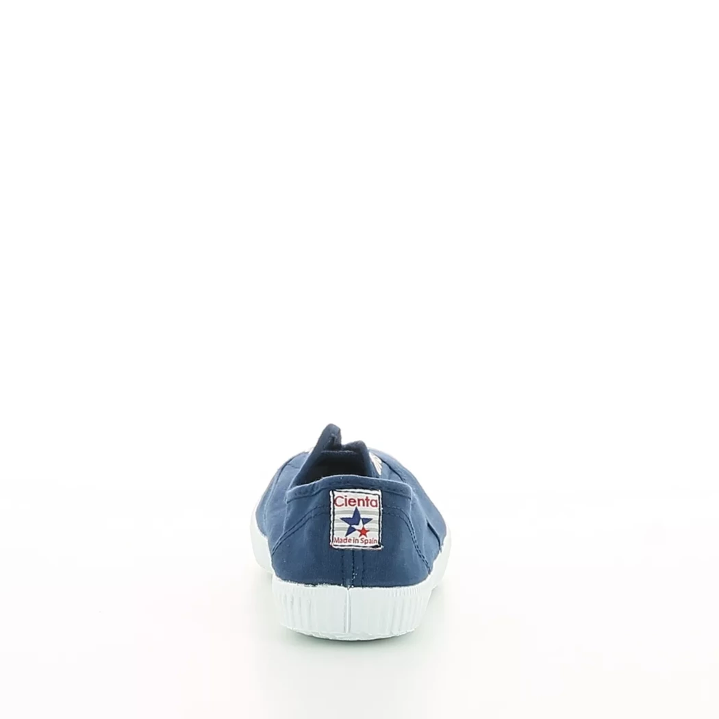 Image (3) de la chaussures Cienta - Baskets Bleu en Textile