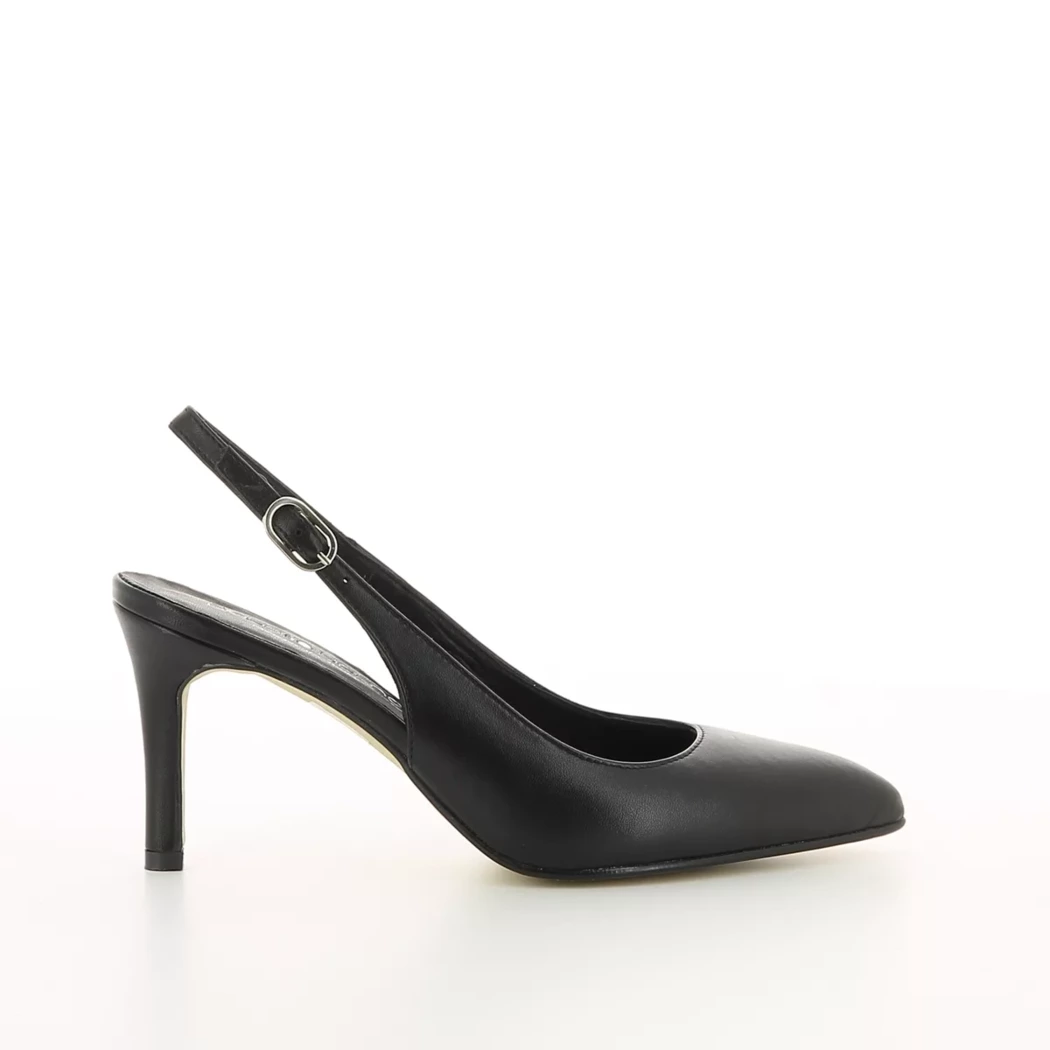 Image (2) de la chaussures Debutto Donna - Escarpins Noir en Cuir