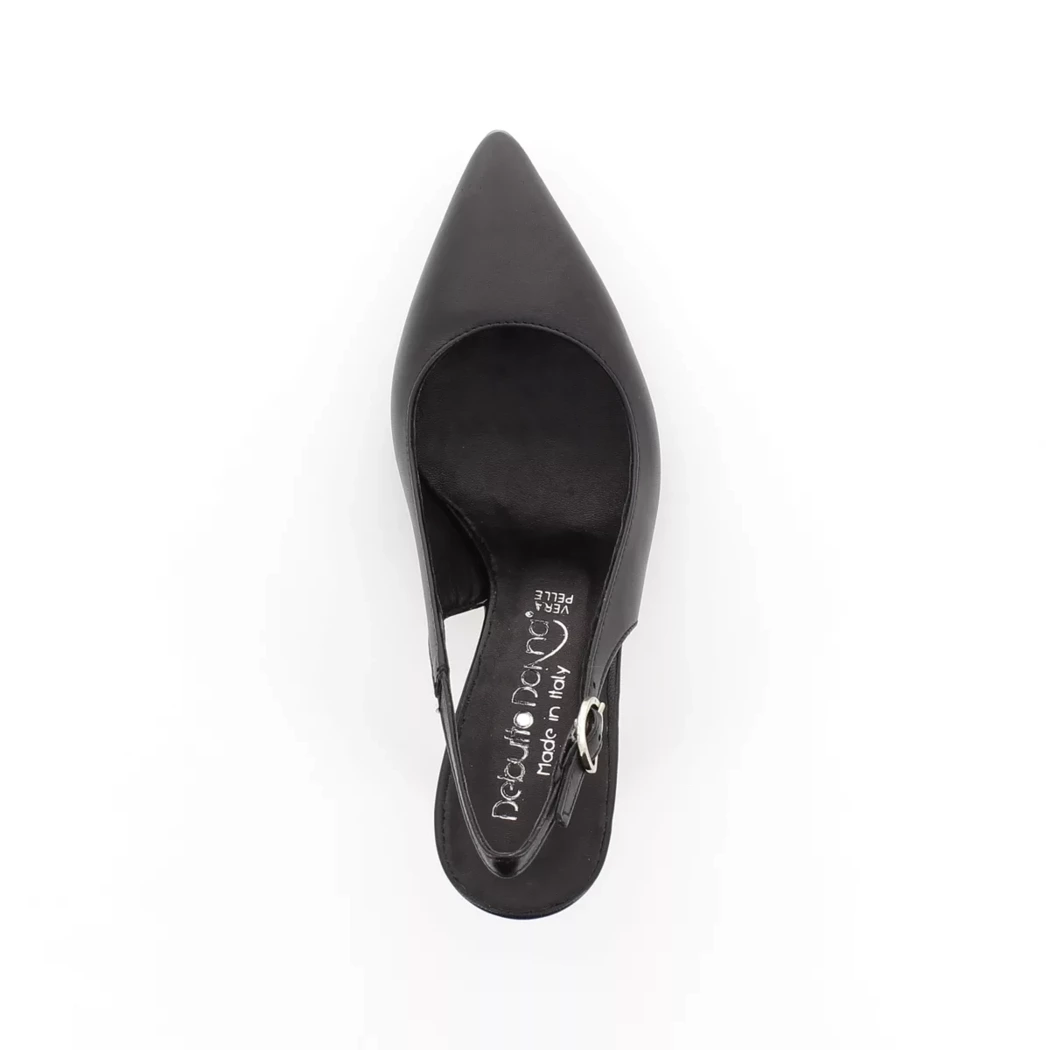 Image (6) de la chaussures Debutto Donna - Escarpins Noir en Cuir