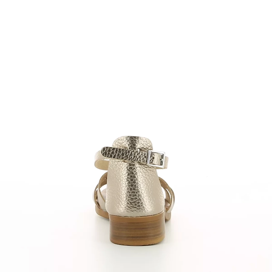 Image (3) de la chaussures Oh! My Sandals - Sandales et Nu-Pieds Or / Bronze / Platine en Cuir