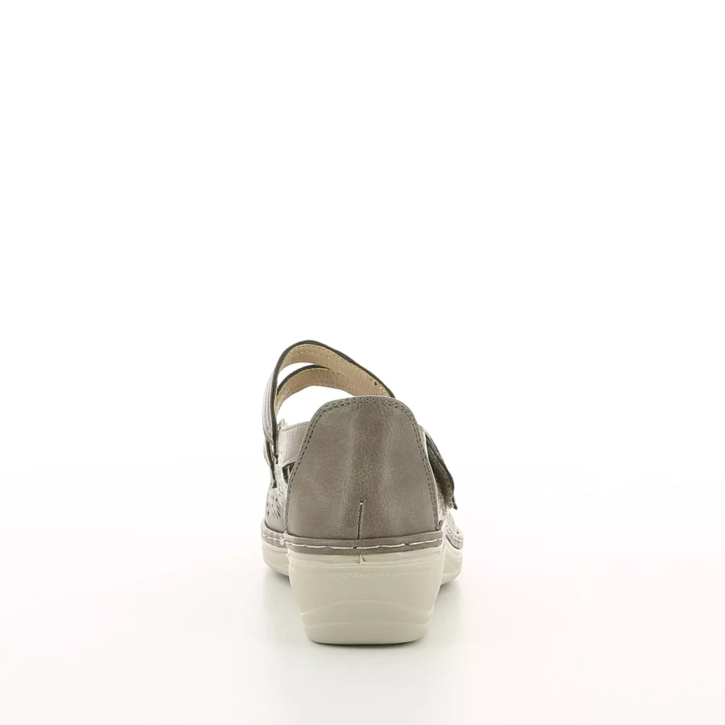 Image (3) de la chaussures Soft Comfort - Escarpins Taupe en Cuir synthétique
