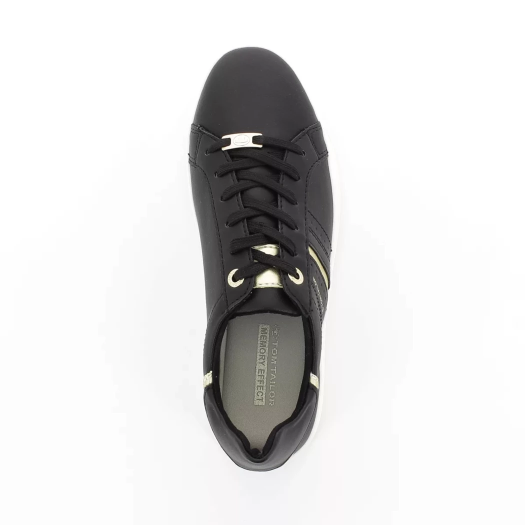 Image (6) de la chaussures Tom Tailor - Baskets Noir en Cuir synthétique