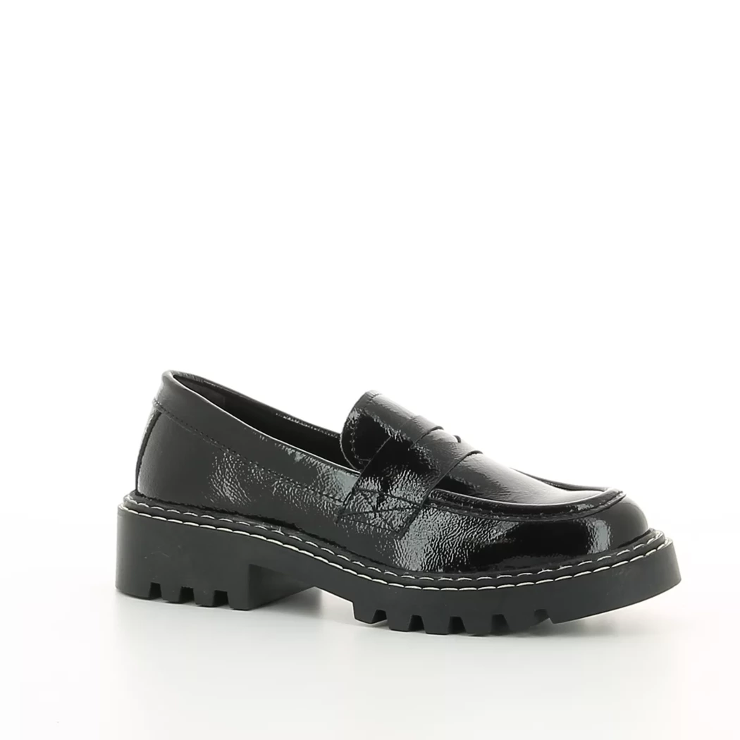 Image (1) de la chaussures Tamaris - Mocassins Noir en Cuir vernis