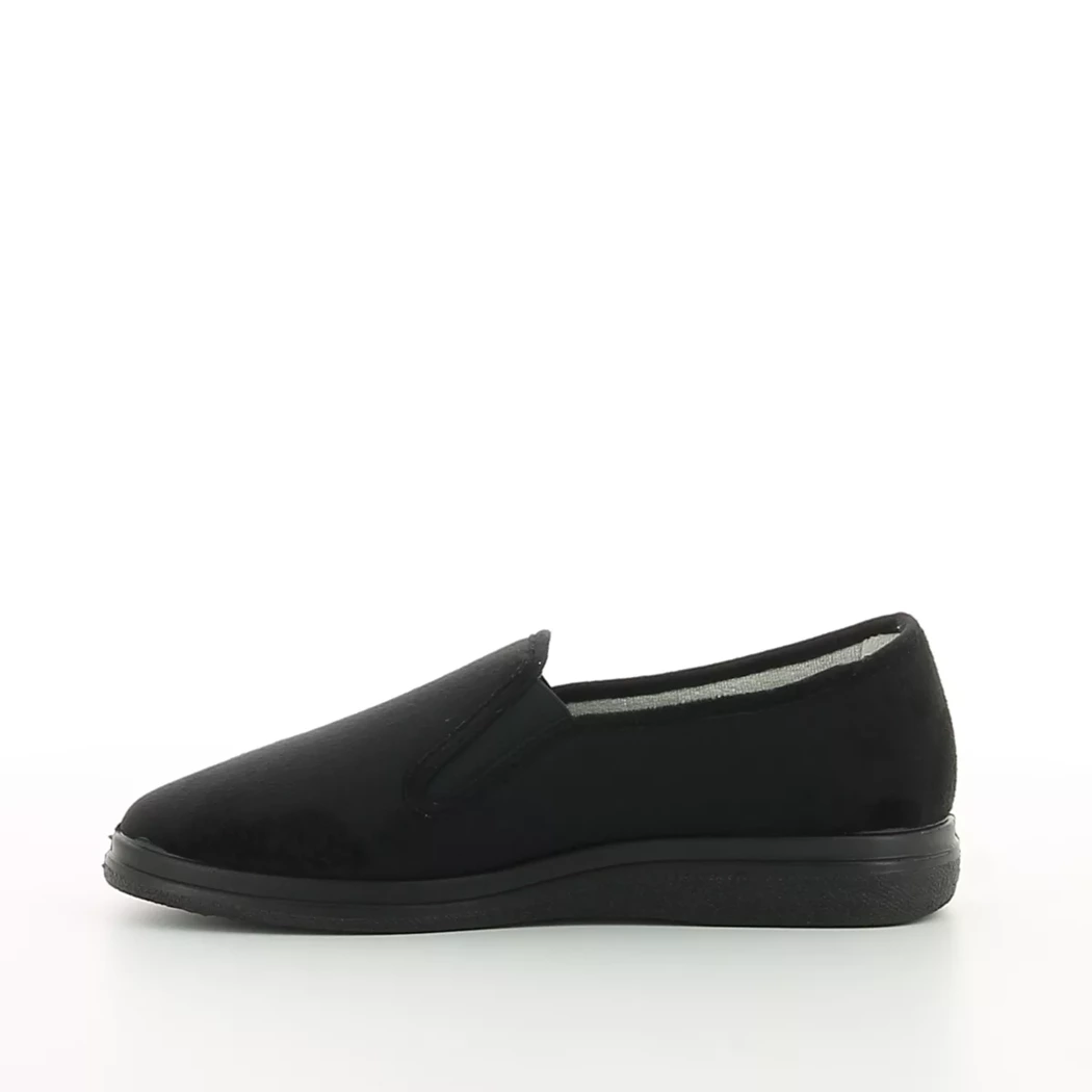 Image (4) de la chaussures Fischer - Pantoufles et Chaussons Noir en Textile
